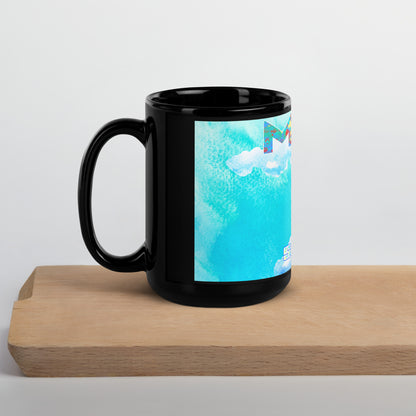 Black Glossy Mug